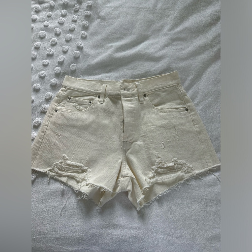 White Z Supply Jean shorts